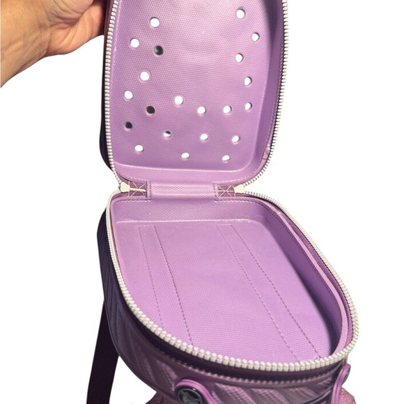 Lavender Crocs Mini Backpack - Picture 4 of 6
